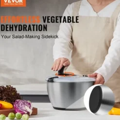 Salladslunga, 25x25x21 cm, Rostfritt stål