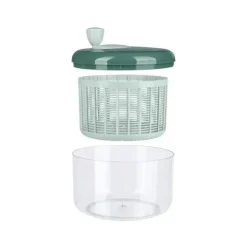 Salladsslunga - LIVOO - MEN433 - 3,5 L - Manuell centrifugering - Lock med avrinningshål - Tål maskindisk