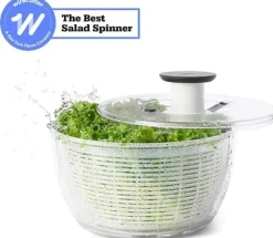 Salladsslunga | Ört-, frukt- och salladstvätt | Kompakt och effektivt köksredskap för färska grönsaker