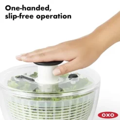 Salladsslunga | Ört-, frukt- och salladstvätt | Kompakt och effektivt köksredskap för färska grönsaker