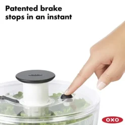 Salladsslunga | Ört-, frukt- och salladstvätt | Kompakt och effektivt köksredskap för färska grönsaker