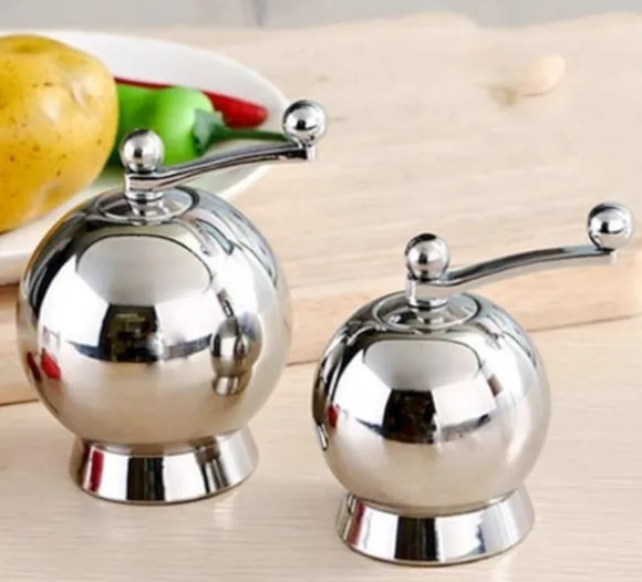 Salt- och Pepparkvarn Rund 11 cm