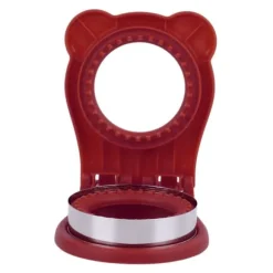 Sandwich Cutter Form Manuell Kaka Bröd Cutter Sealer Tool Rund för kök Matlagning Röd