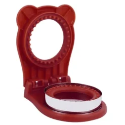 Sandwich Cutter Form Manuell Kaka Bröd Cutter Sealer Tool Rund för kök Matlagning Röd