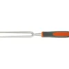 Sanelli Ambrogio Tecna smidd gaffel - Sanelli Ambrogio - 34 cm - Rostfritt stål - Grå / Orange