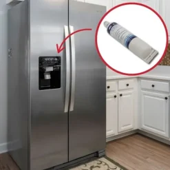 SBS002 kompatibelt vattenfilter för BAUKNE Kyl - Frys