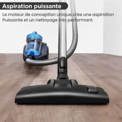 Säckslamsugare - Eureka - Whirlwind NEN110A - 850W - Multicyklonisk - 2,5L utan påse