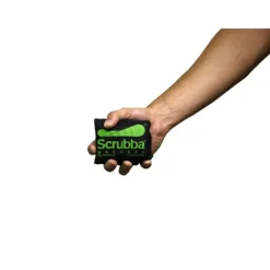 SCRUBBA WASH BAG 13.5L Black, tvättpåse resa, drybag med inbyggd tvättbräda