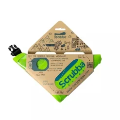 SCRUBBA WASH BAG MINI 3L Lime Green, tvättpåse resa, drybag inbyggd tvättbräda