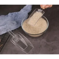 Scspecial - 86628118348SOQASCSP - Pelle Alimentaire Set med 6 Transparenta Plastskedar med 3 Olika Storlekar