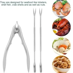 Seafood gafflar och Cracker Set