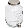 Secret de Gourmet Glasdispenser för juice och dryck, 4 L