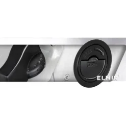 Semi-professionell köttskärare i rostfritt stål, skärskiva 19 cm MPM MKR-04M 150W Silver 00699