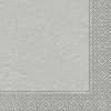 Servett - Lunch - SILVER - enfärgad silverpappers - 33 x 33 cm - paket med 20