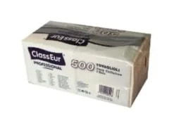 Servett ClassEur Professional 33x33 cm 1-lagig 500 st per förpackning Vit,8 st x 500 st/krt