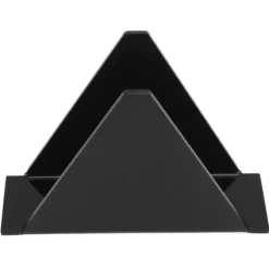 Servetthållare för bord Akryl Farmhouse Servetthållare Upprätt vertikalt Matbord Servettautomat för kök Svart