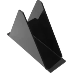 Servetthållare för bord Akryl Farmhouse Servetthållare Upprätt vertikalt Matbord Servettautomat för kök Svart