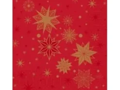Serviet 33 x 33 cm 3-lag Stargazing Red,50 stk/pk