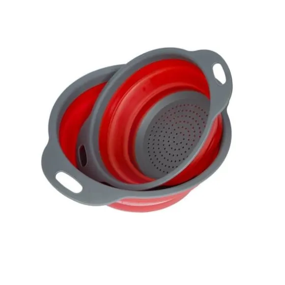 Set av vikbara Durkslag