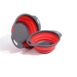 Set av vikbara Durkslag