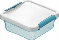 Set med 3 0,6 L Arctic.line squre matbehållare