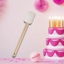 Set med 2 bak- och matlagningsspadar - FACKELMANN - Hartshandtag - 42 cm