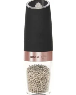Set med 2 elektriska gravitationssalt- och pepparkvarnar KINGHOFF KH-1724