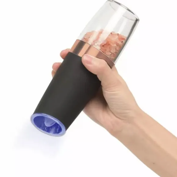 Set med 2 elektriska gravitationssalt- och pepparkvarnar KINGHOFF KH-1724