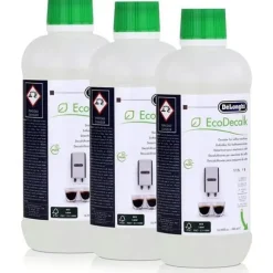 Set med 3 flaskor (3x500ml) Ecodecalk DeLonghi för kaffemaskin 5513296041 - BOL3NF6967449