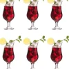 Set med 6 glas för drycker, cocktails, öl 460 ml Fiesta LAV