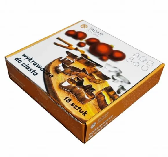 Set med 18 kakformar, 6 former, TADAR 2931