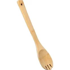 Set med 4 köksskedar i bambu