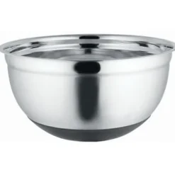 Set med 3 skålar i rostfritt stål, 17 cm, 21 cm och 25 cm