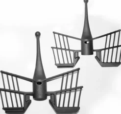 Set med 2 visptillbehör - Fjärilsvisp - Svart, kompatibel med Vorwerk Thermomix TM5 TM31 TM6 - Byte av fjärilsvisp