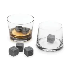 Set med 8 whiskystenar