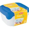 Set med FRESH&GO-behållare 3x0,8l