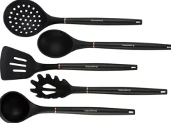 Set med köksknivar i ett block med köksredskap och en skärbräda, 12 delar, KLAUSBERG KB-7835