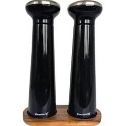 Set med peppar- och saltkryddkvarnar KLAUSBERG KB-7705 svart saltkvarn