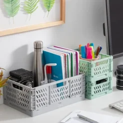 Set of 3 Foldable and Stackable Organiser Boxes Boxtor InnovaGoods