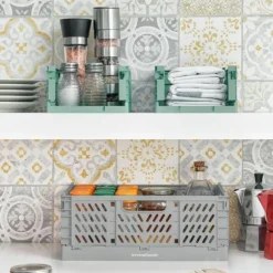 Set of 3 Foldable and Stackable Organiser Boxes Boxtor InnovaGoods