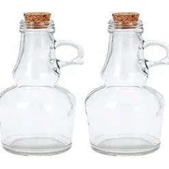 Set olja och vinäger - Ej tillgänglig - 250 ml - 2 glasflaskor - Praktisk och elegant
