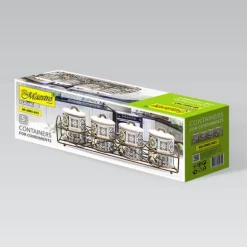 Set om 4 MAESTRO Holiday i Porto kryddbehållare MR-20005-04CS