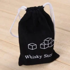 3set X 6st/set Whiskeyisstenar, återanvändbara isstenar för säkra drycker, med påse