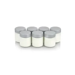SEVERIN - Set med 7 150 ml glasyoghurtkrukor