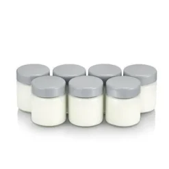 SEVERIN - Set med 7 150 ml glasyoghurtkrukor
