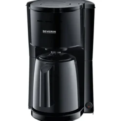 Severin KA 9306 Kaffebryggare Svart Kapacitet Koppar=8 Isolerad kanna, med filterkaffe-funktion