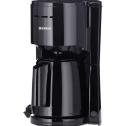 Severin KA 9306 Kaffebryggare Svart Kapacitet Koppar=8 Isolerad kanna, med filterkaffe-funktion