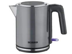 Severin WK 9574, 2400 W, Antracit, Svart, Plast, Rostfritt stål, Vattennivå indikator, Överhettningsskydd, Sladdlös