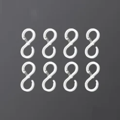 S-Formade Krokar, 8-pack