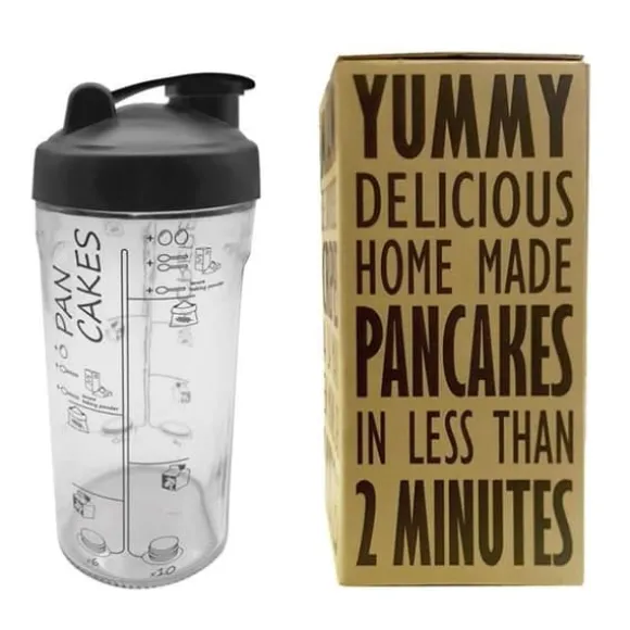 Shaker för pannkakor och crêpes - Cookut - Miam - Transparent - Svart - Glas
